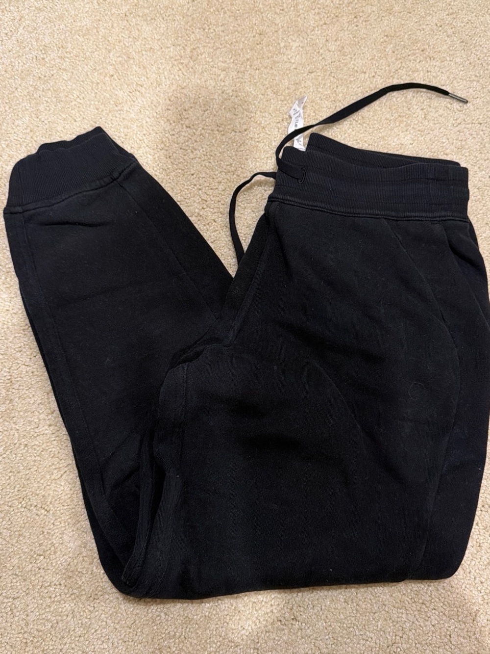 Lululemon Black Fleece Jogger Pants
